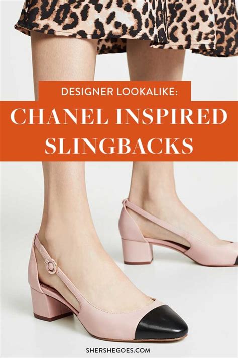 chanel footwear replicas|chanel look alike shoes.